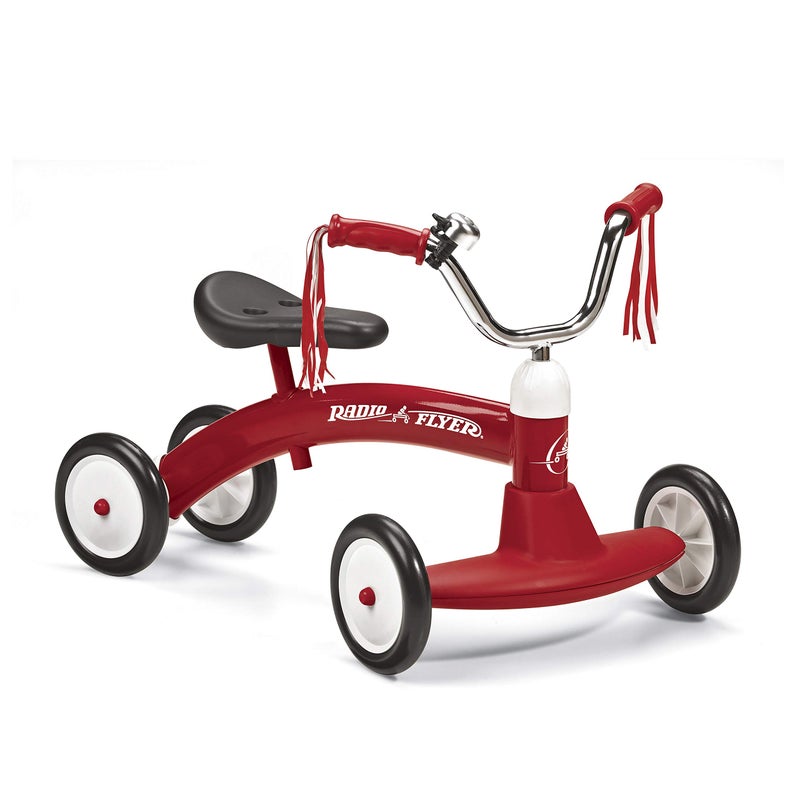 Radio Flyer راديو فلاير سكووت-أبوت، لعبة ركوب للأطفال، لعبة ركوب للأطفال من عمر 1-3 سنوات، 23.5" كبيرة × 14.5" عرض × 16.5" ارتفاع - Image 1