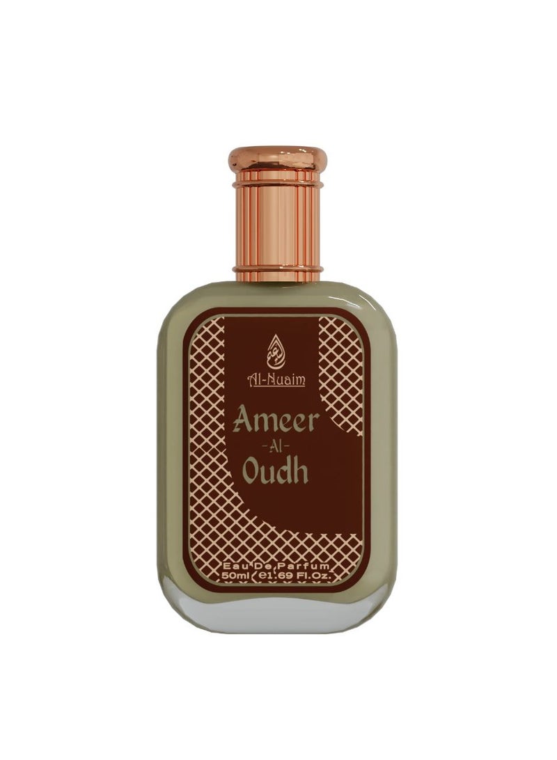 Al Nuaim Ameer Al Oudh Eau De Parfum For Men - 50ml | Long Lasting Perfume | EDP Perfumes | Long Lasting Perfumes | Luxury Perfumes - Image 2
