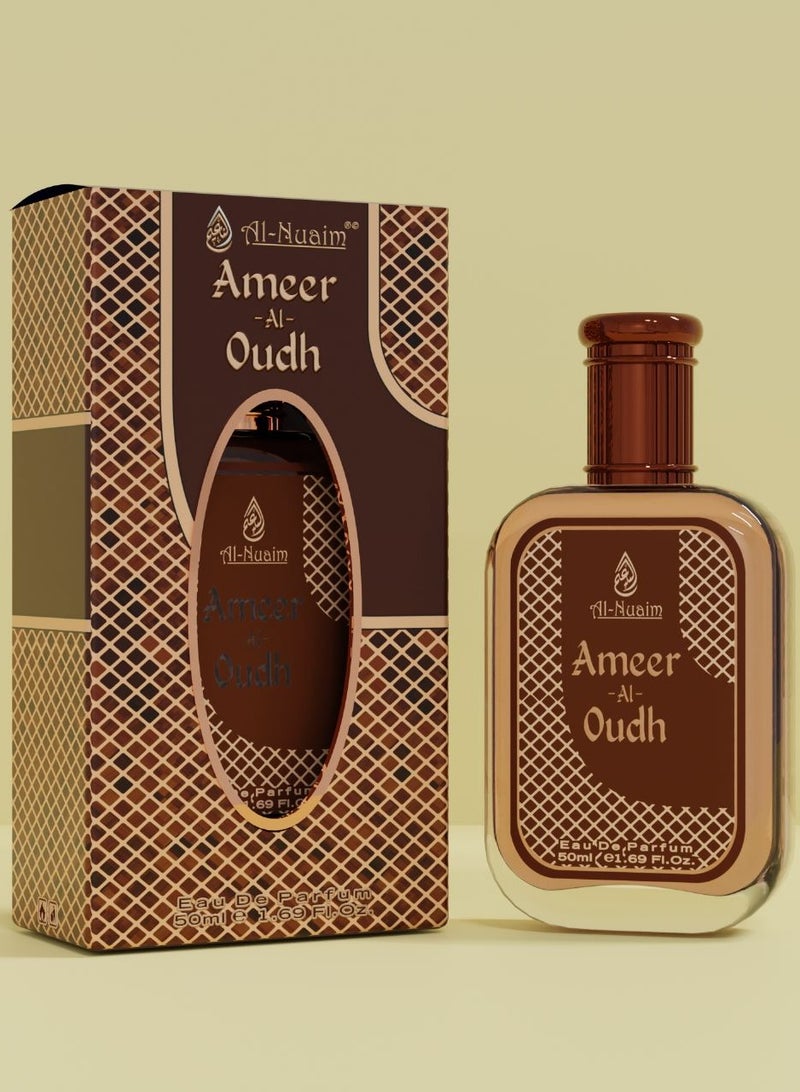 Al Nuaim Ameer Al Oudh Eau De Parfum For Men - 50ml | Long Lasting Perfume | EDP Perfumes | Long Lasting Perfumes | Luxury Perfumes - Image 5