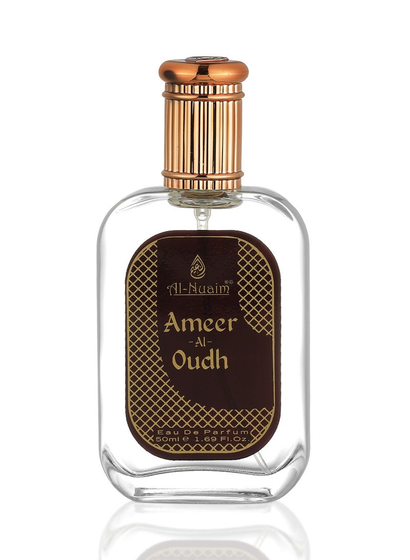 Al Nuaim Ameer Al Oudh Eau De Parfum For Men - 50ml | Long Lasting Perfume | EDP Perfumes | Long Lasting Perfumes | Luxury Perfumes - Image 3