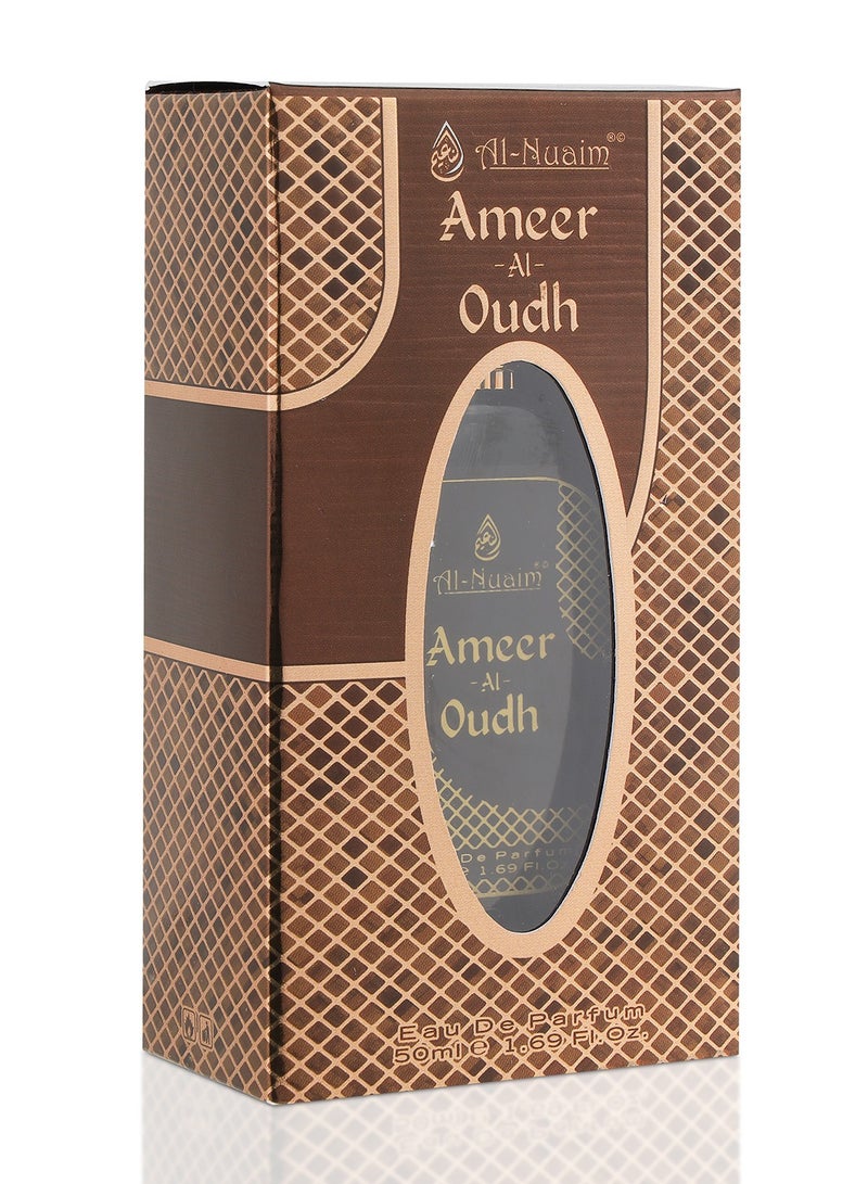 Al Nuaim Ameer Al Oudh Eau De Parfum For Men - 50ml | Long Lasting Perfume | EDP Perfumes | Long Lasting Perfumes | Luxury Perfumes - Image 1