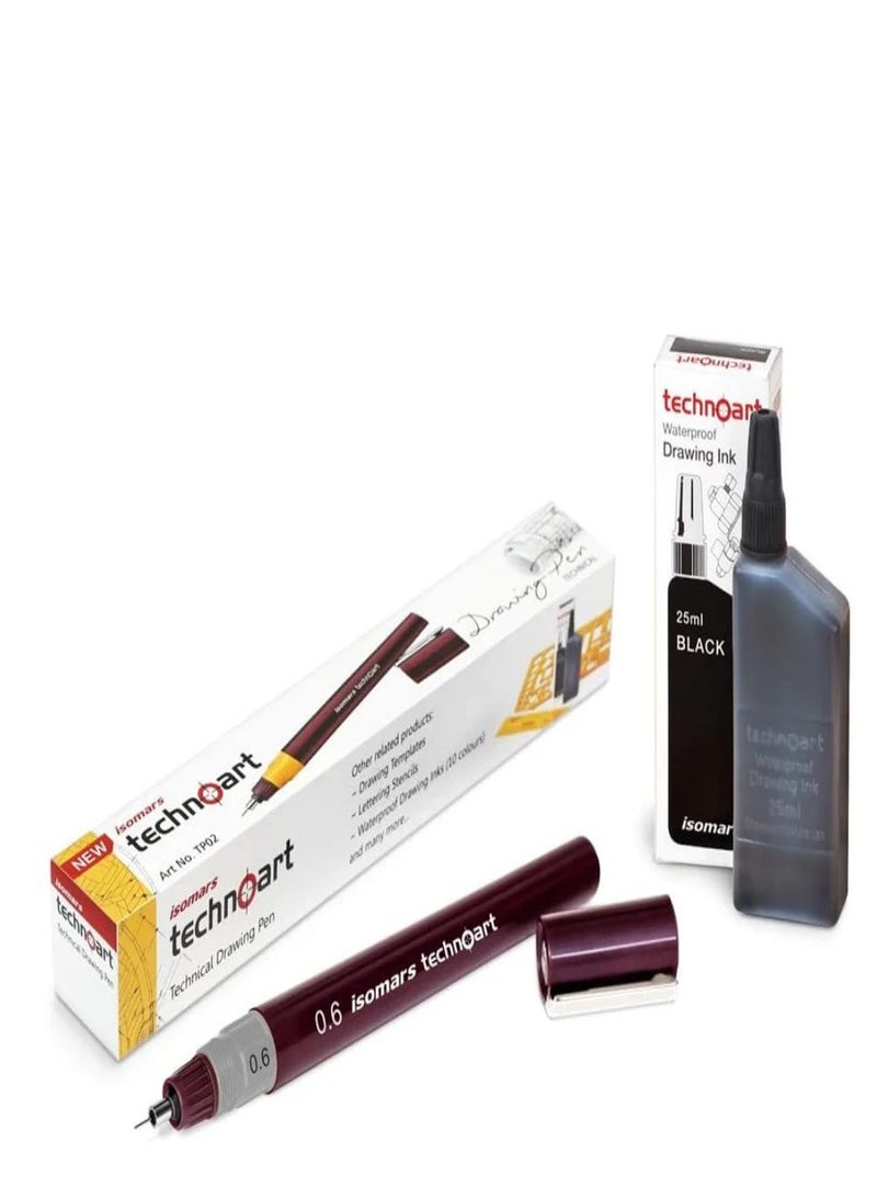 Technical Drawing Pen 0.6mm