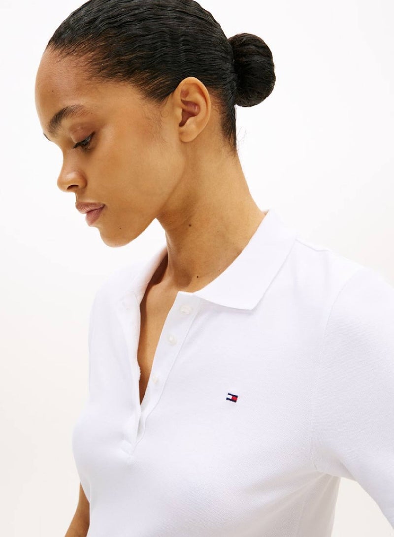 TOMMY HILFIGER Heritage Slim Fit Polo Shirt - Image 4