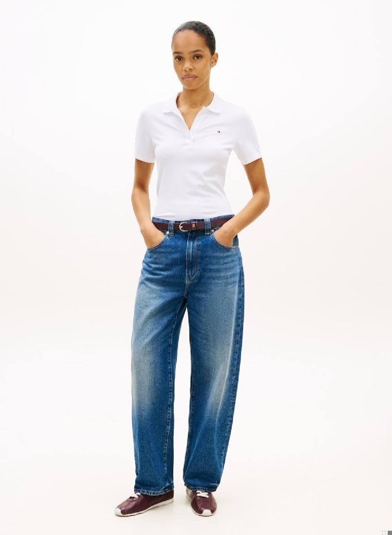 TOMMY HILFIGER Heritage Slim Fit Polo Shirt - Image 2
