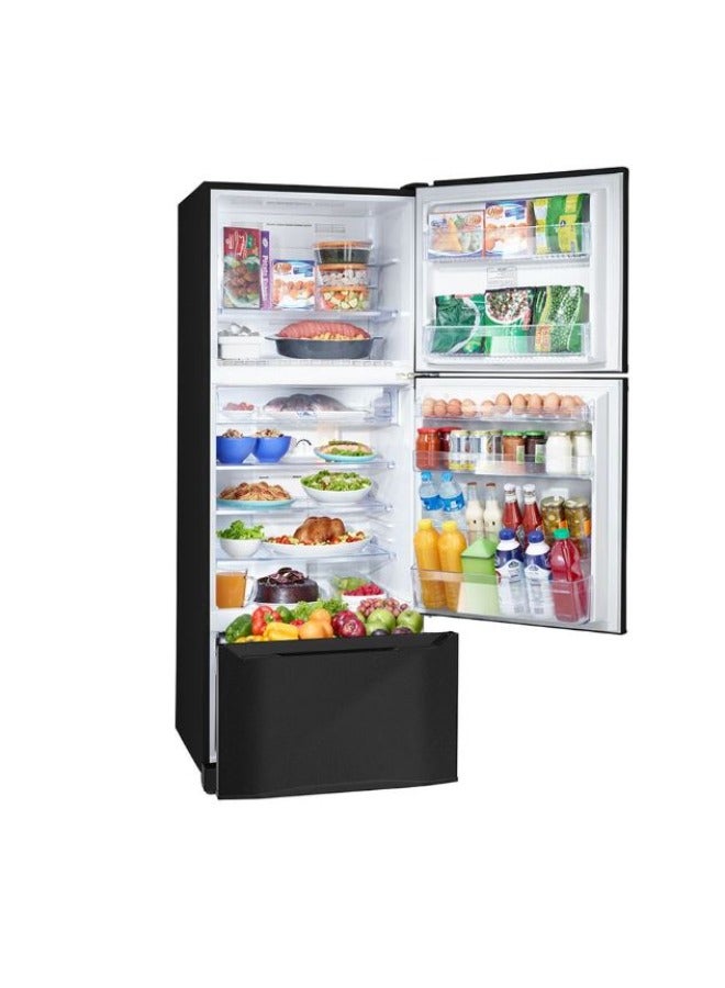 TORNADO TORNADO Refrigerator No Frost 351 Liter Black RF-45FT-BK  - Image 2