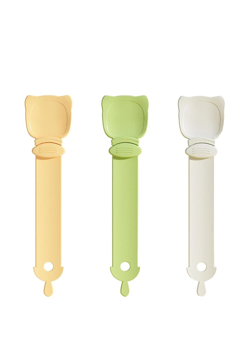 ملعقة طعام للقطط، ملعقة للقطط، ملعقة للوجبات الخفيفة، ملعقة للتغذية، مستلزمات الحيوانات الأليفة - Image 3