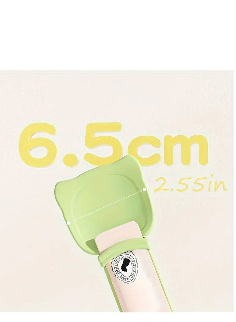 ملعقة طعام للقطط، ملعقة للقطط، ملعقة للوجبات الخفيفة، ملعقة للتغذية، مستلزمات الحيوانات الأليفة - Image 5