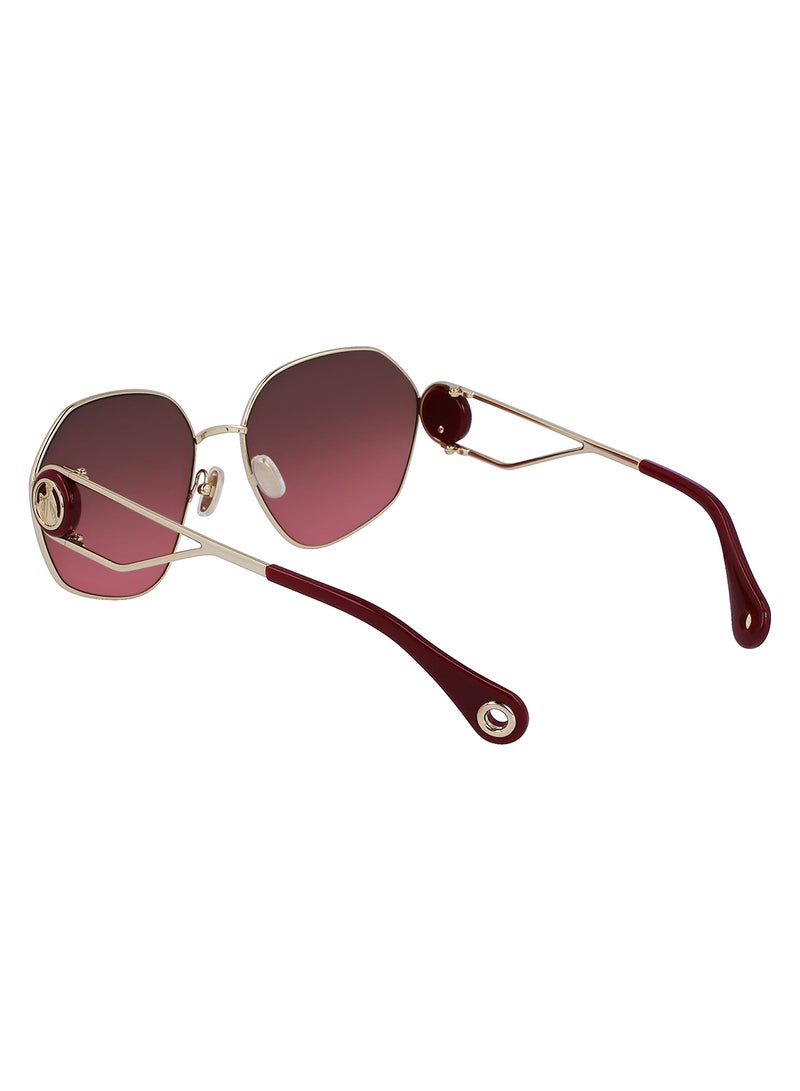 LANVIN نظارات شمسية نسائية LNV127S-731-6217 - Image 5