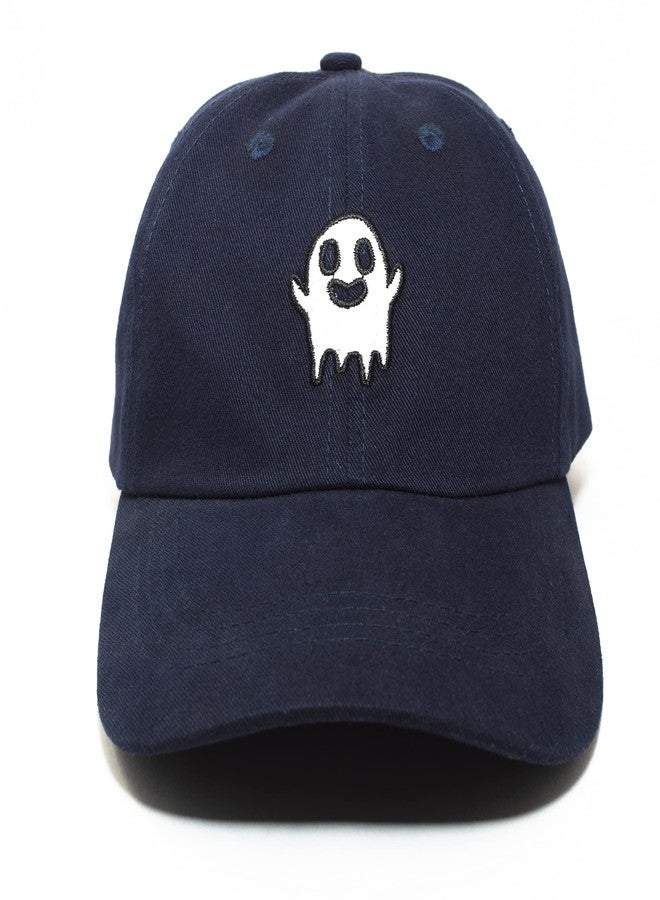 Coreteq Unisex Dad Hat Brushed Cotton Baseball Cap Adjustable Strap with Buckle (Pack of 1) (Navy, Free Size) - Image 1