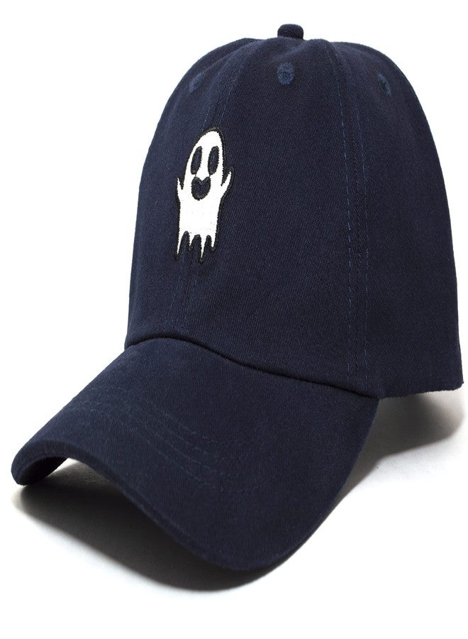 Coreteq Unisex Dad Hat Brushed Cotton Baseball Cap Adjustable Strap with Buckle (Pack of 1) (Navy, Free Size) - Image 2