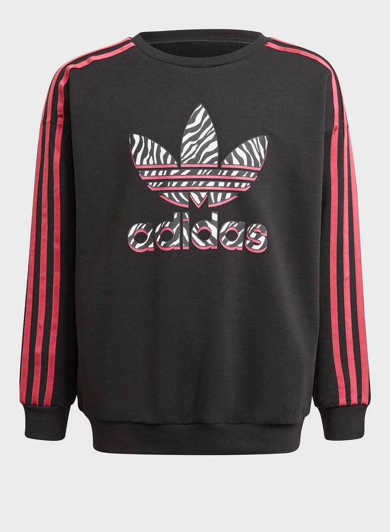 adidas Originals Youth Trefoil Sweatshirt