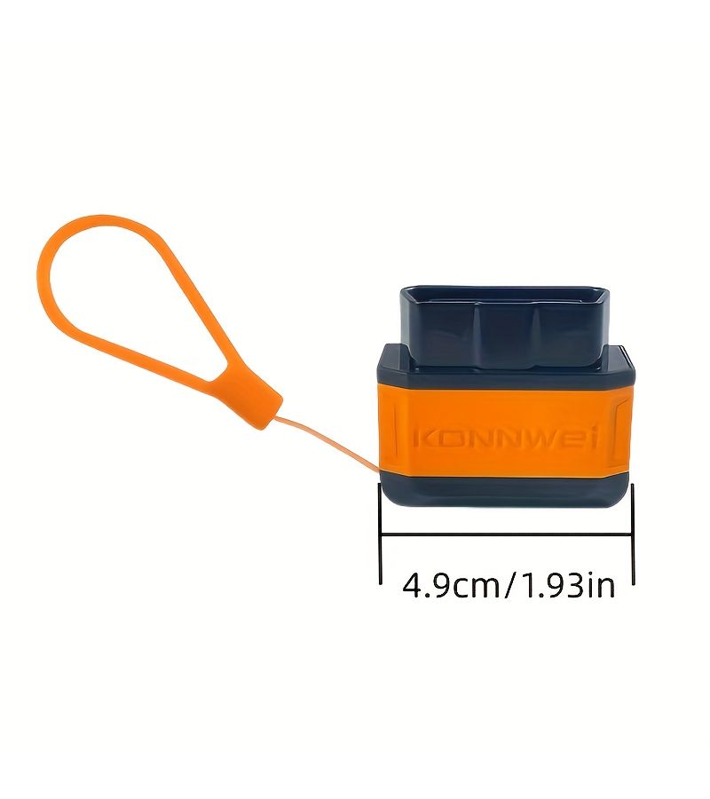 OBD2 Wireless Scanner 5.0 ELM327 V1 5 Diagnostic Tool Red For Android iOS - Image 2