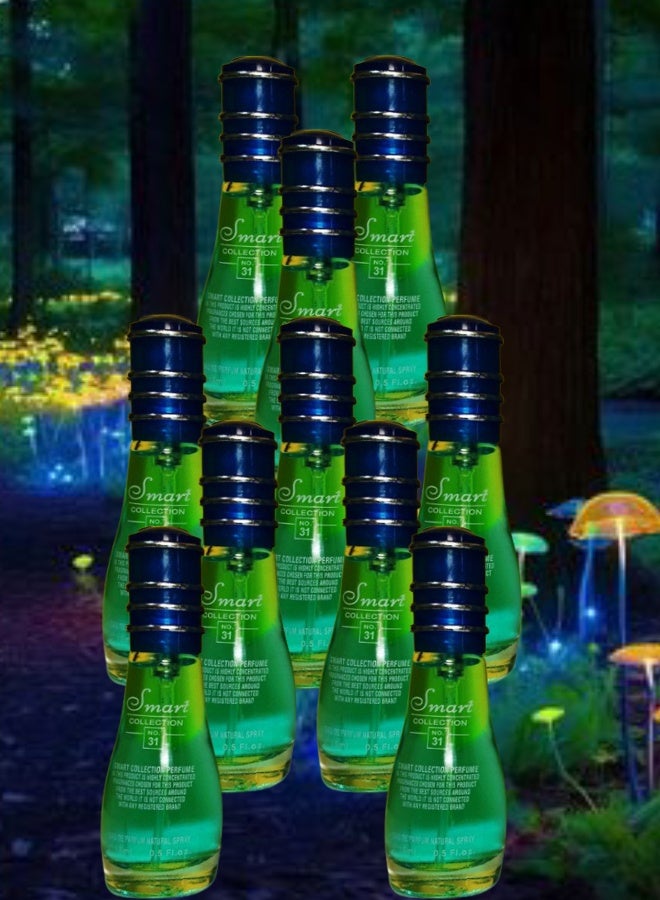 Smart collection 10 Pieces Cool Water Number 31 Perfume 15ML - Image 1