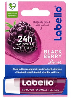 Labello Lip Care Moisturizing Lip Balm Blackerry Shine  - Image 1