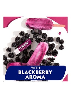 Labello Lip Care Moisturizing Lip Balm Blackerry Shine  - Image 4