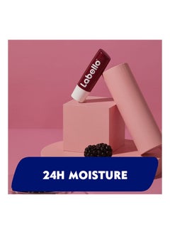 Labello Lip Care Moisturizing Lip Balm Blackerry Shine  - Image 2