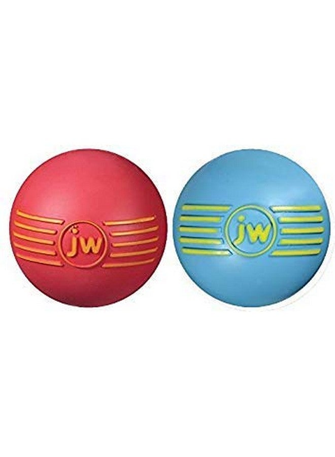 جي دبليو لعبة كرة إسكويك المطاطية للكلاب الحجم: متوسط عبوة من قطعتين اللون: قد يختلف اللون
