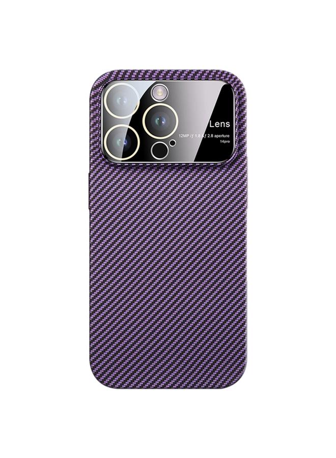 S-TOP Case For iPhone 15 Pro Max Large Window Carbon Fiber Shockproof Phone Case - Image 1