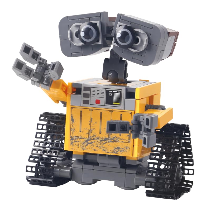 Bibilock DIY Robot Walle Building Blocks Set Compatible with Lego walle SizeGreactive Minifigure Robots Model Display Toy ArchitectureUnique Education Gift Toy for 6 Kids or Adults - Image 1