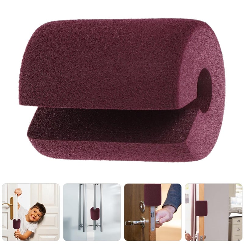 Soft NBR Door Stopper Pinch Guard 4 Pack Easy Install For Toddlers Kids Safety - Image 5