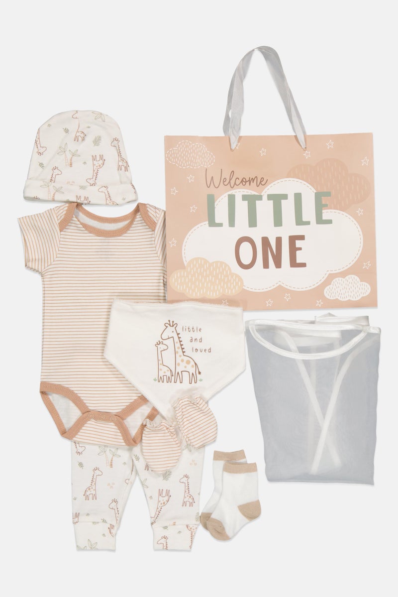 London Fog طقم هدايا مكون من 8 قطع للأطفال الأولاد، رومبر وسراويل، متعدد الألوان - Image 1