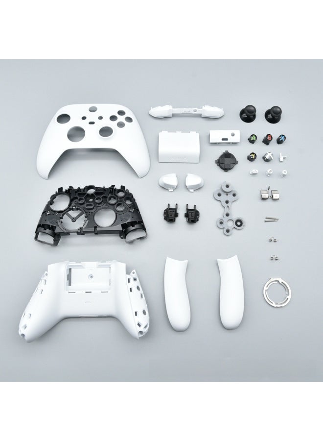 مناسب لـ Xbox Series X/S، مجموعة كاملة من غلاف المقبض الأصلي، إكسسوارات إصلاح واستبدال لوحدة التحكم XSX - Image 3