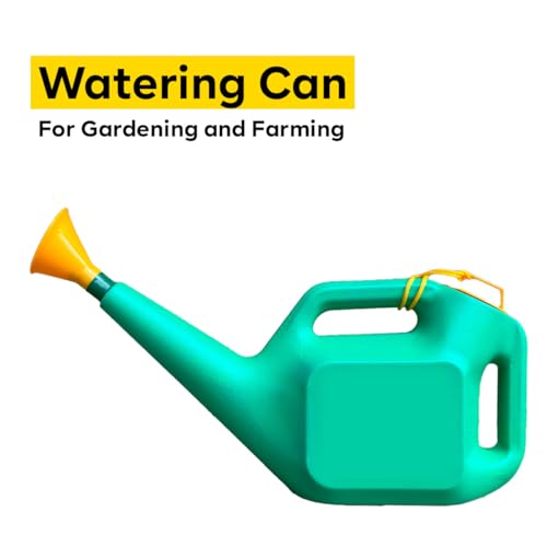 YUVCON Watering Can, 5 Litre Capacity, Made of Durable Plastic with Brass Nozzle, Light-Weight, Clean & Even Water Flow, Useful for Both Indoor & Outdoor, Watering Can for Garden and Plants (5 Liter) - Image 2