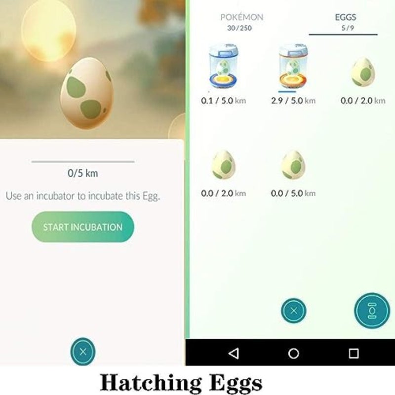 Steps Counter Compatible for Pokemon Go, Cellphone Accessories Pedometer, USB Cable Mute Automatic Swing Hatching Eggs Quick Steps Earning Device Support 2 Phones Black - Image 2