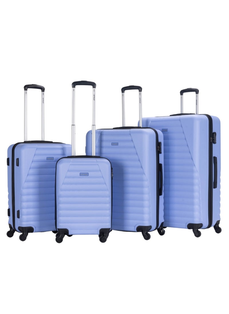 VIPTOUR - Set of 4 ABS Trolley Luggage With Number Lock 20,24,28,32 Inches - Image 1