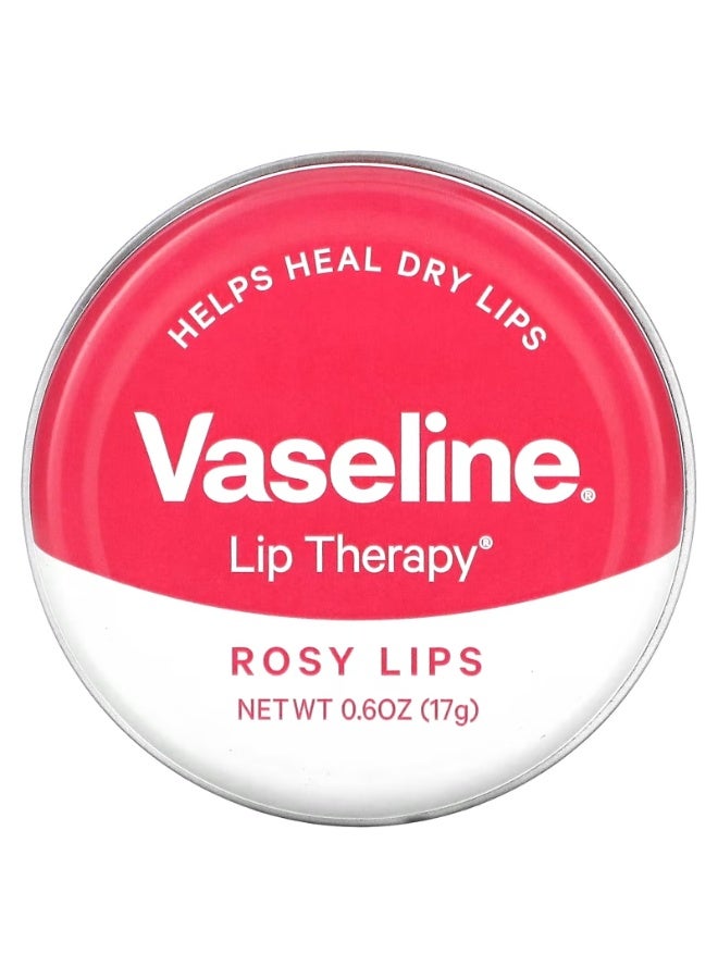 Vaseline Lip Therapy, Rosy Lips, 0.6 oz (17 g) - Image 1