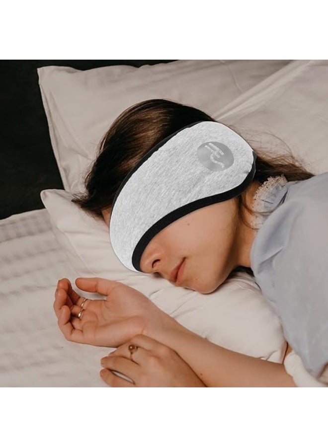 عام قناع النوم عصابة رأس للنوم قابلة للتعديل لتقليل الضوضاء وغطاء أذن للنوم وتدفئة الأذن في الشتاء للرجال والنساء - Image 3