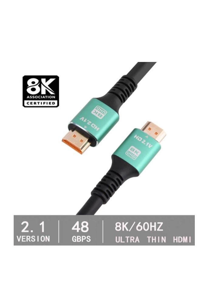 FULLY 8k Ultra HD2.1v Premium High Speed HDMI Cable 1.5 Meters, Support 4K@120Hz/60Hz, 8K@120Hz/60Hz - pzsku/Z09C4CBCACF72C8B1D587Z/45/_/1727805575/2ffb4a71-25c4-4738-b676-63b4246e1d7c