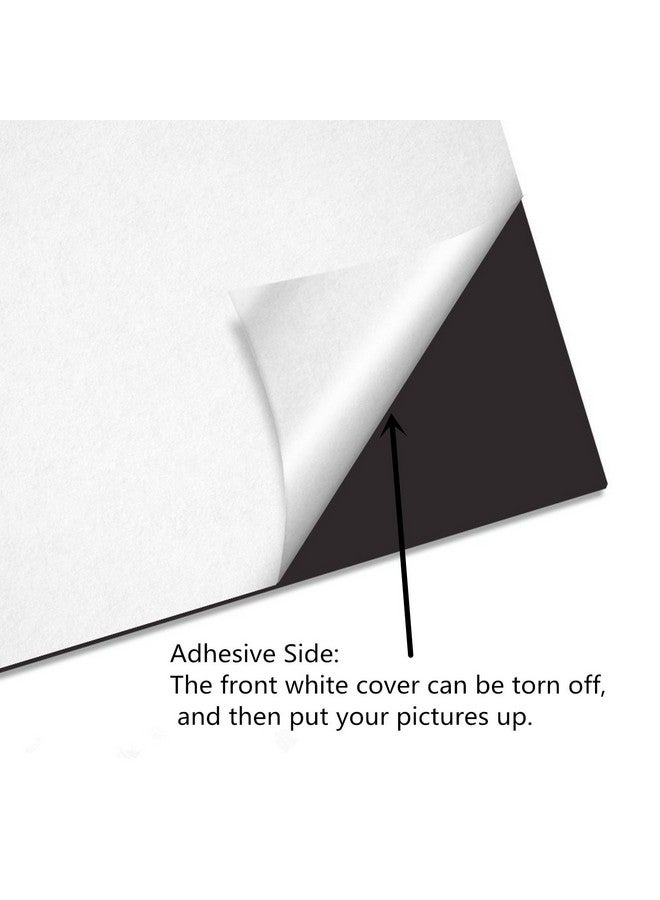 Corneria 10-Pack 8X10" Flexible Adaptive Magnetic Sheets, 20mil Stickers Sticker Roll Printable Magnet Paper, Weather-Resistant Craft Supplies for DIY, Indoor/Outdoor, Ideal for Decor and Organization - Image 2