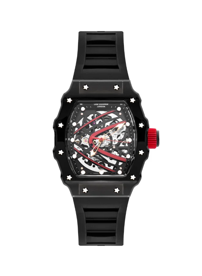 Lee Cooper Lee Cooper Men 's Black Dial Automatic  watch - LC07980.651