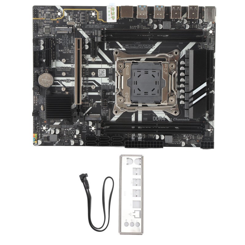 RMC X99 Motherboard LGA 2011-3 DDR4 Dual Channel Desktop Motherboard - NVME PCIE 4X M.2 Interface 8 Phase Power Supply for Gaming Setup - Image 1