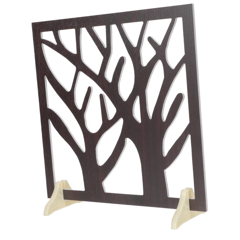 Oriental Style Vintage Window Photographic Background Board For Home Decoration Photography Background With Stand Black - Image 2