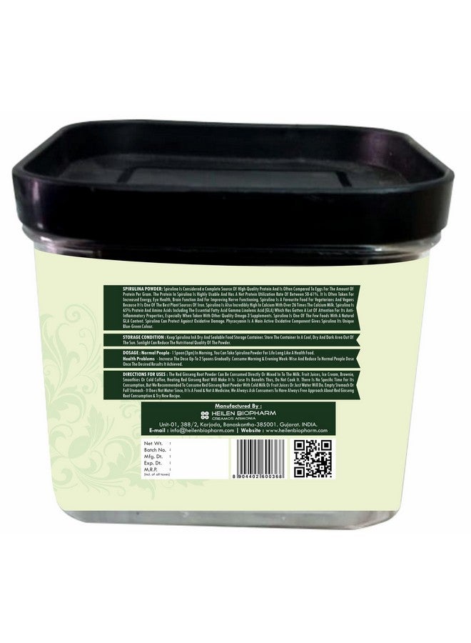 Heilen Biopharm Heilen Biopharm Spirulina Powder - For Immunity Improvement 100 g Pack of 1  - Image 3