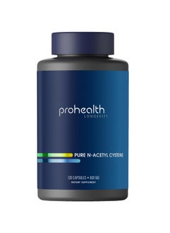 ProHealth Pure NAC - N-Acetyl Cysteine - Liver and Immune Support, Antioxidant and Glutathione Boost, Cellular Health | 600 mg per Capsule | 120 Servings | Third-Party Tested - pzsku/Z09C55060592DAB8A5EB1Z/45/_/1740203018/c40dea60-5d60-4c0c-89c4-1152cd190e40