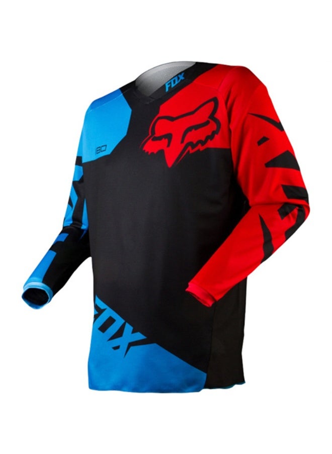 Fox Men's Outdoor Cycling Suit Off-road Road Mountain Bike Cycling Tops - Image 1