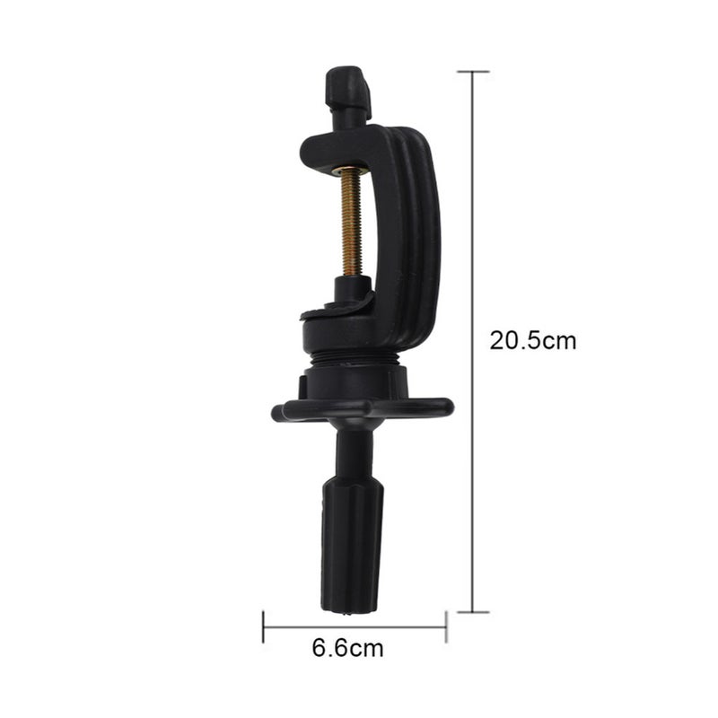 Wig Head Mold Holder Stand Bracket Hairdressing Training Tool Tripod False Head Mold StandBlack - Image 2