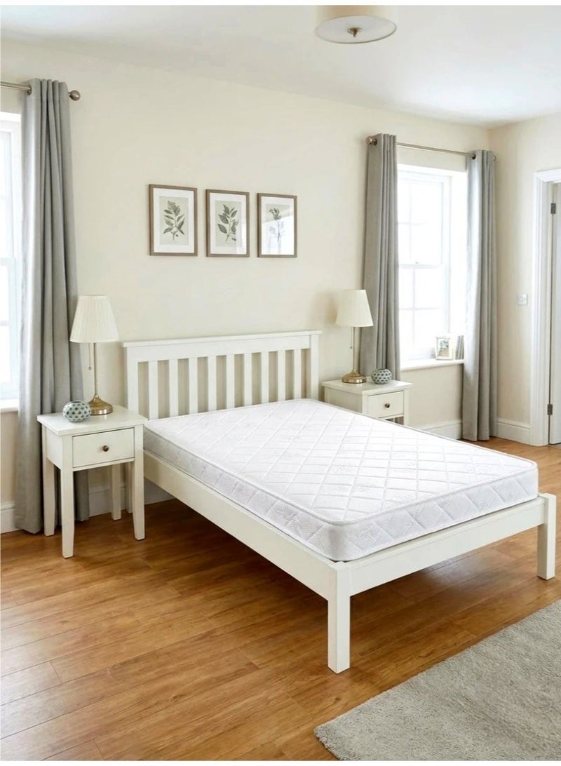 SMART HOME Single Bed Foam Mattress – Comfortable and lightweight for sleeping and entertaining – Soft microfiber fabric – 190x90x10 cm – Elegant design – Easy to store, suitable for children and adults - Image 2