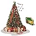 Madd CAPP I Am Christmas Tree 1000 Piece Puzzle Holiday TreeShaped Jigsaw Puzzle 32x38 Size Poster Reference Educational Fun Fact Booklet - Image 3
