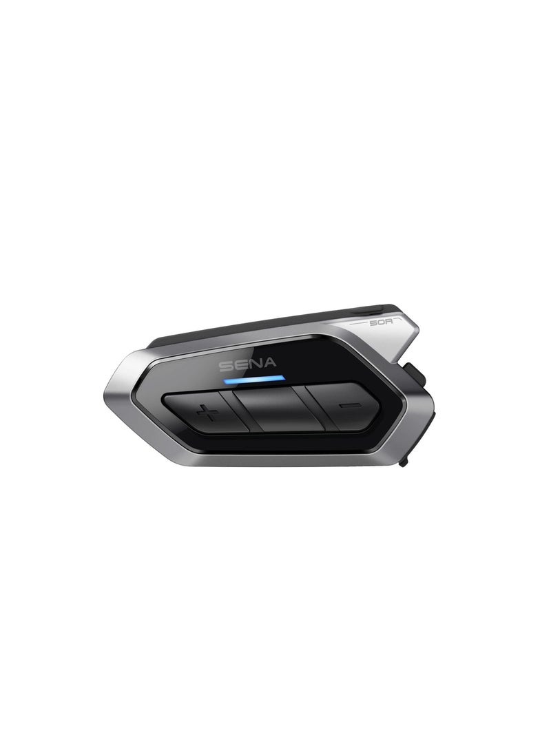 Sena 50R Harman Kardon، نظام اتصالات، 50R-02 مجموعة سماعة بلوتوث واحدة للدراجات النارية (سماعة واحدة)، 50R-02