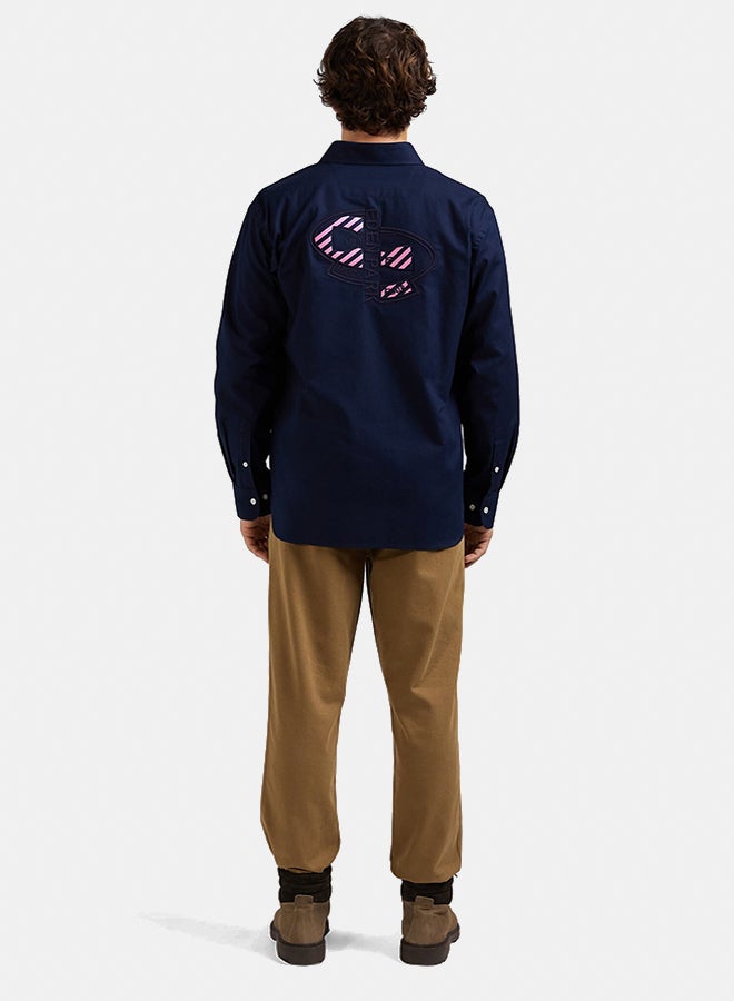Eden Park Regular fit twill checked shirt  - Image 4