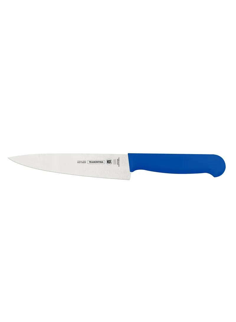 TRAMONTINA Tramontina Professional 6 Inches Meat Knife with Stainless Steel Blade and Blue Polypropylene Handle with Antimicrobial Protection