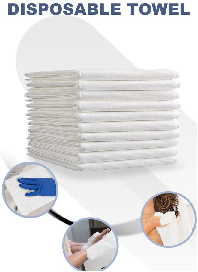 Generic 2 Pack Individually Wrapped Disposable Towels Travel Hotel Portable Compressed Towels Facial Towels Soft and comfortable & Sterile and Disinfected (60 x 30 CM)  - Image 3