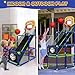 EagleStone Arcade Basketball Hoop Game Indoor Ajustable Height Indoor Basketball Hoop with 4 Balls Storage Design for KidsPerfect Sports Outdoor Play Toys for Kids Age 3 to 6 Years - Image 4