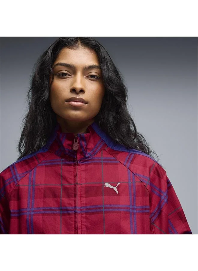 Puma T7 Relaxed Tartan Jacket Women