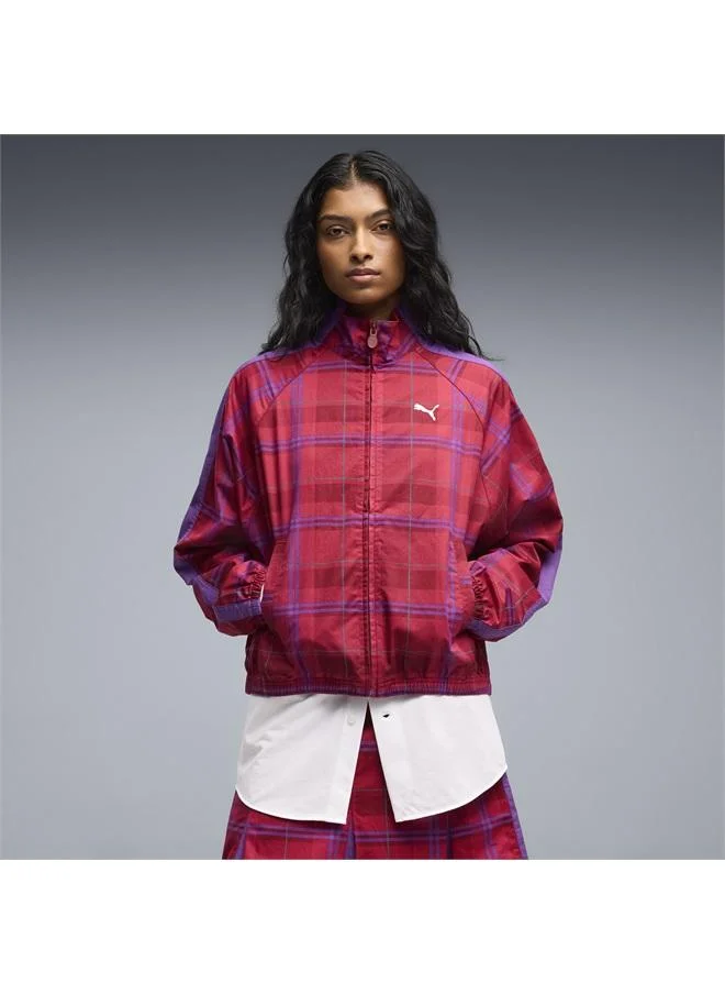 Puma T7 Relaxed Tartan Jacket Women