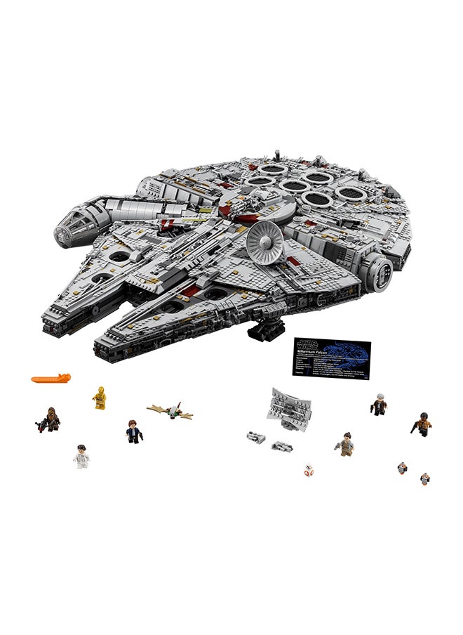 LEGO - Lego 75192 Star Wars Tm Millennium Falcon Building Toy Set (7541 Pieces) - Image 1